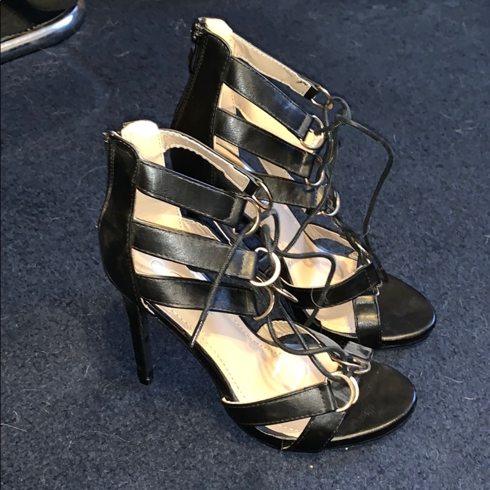 Black heels